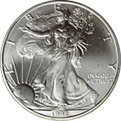 1997 UNC Silver Eagle