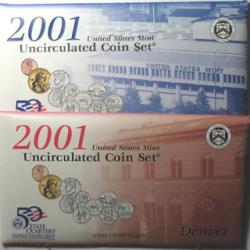 2001 Mint UNC Set