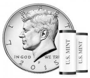 BU Kennedy Half Dollar Rolls